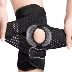 Rodillera Elástica Transpirable de Protección Avanzada para Alivio de Lesiones Deportivas, Soporte para Correr, Voleibol, Gateo y Dolor Articular - Product Image 4
