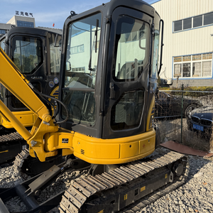 Venta caliente usado Komatsu PC35MR excavadoras japonés Original Crawler 3,5 toneladas Mini excavadoras de segunda mano - Product Image 4