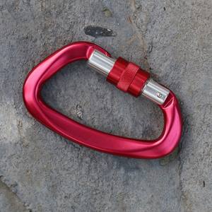 <span class=keywords><strong>Ce</strong></span>認証25kNアルミ合金クライミングフック安全ロックカラビナ落下防止 - Product Image 5