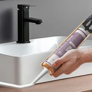 10years Warranty Waterproof Antifungal Cartridge Caulking Neutral Silicone Sealant for Kitchen Bathroom Sanitary