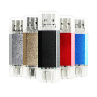 Jaster-clé Usb OTG en métal, 3 en 1, support à mémoire de forme personnalisable avec Logo, lecteur Flash, vente en gros