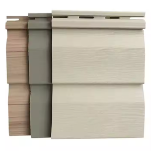 Paneles de Revestimiento de <span class=keywords><strong>Vinilo</strong></span> Impermeables de 10 Pulgadas, con Relieve de Grano de Madera, para Paredes Exteriores - Product Image 3
