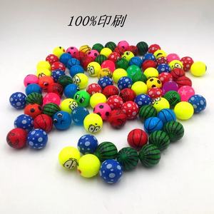 Fábrica al por mayor DIY 27mm 45mm dinosaurio <span class=keywords><strong>que</strong></span> brilla <span class=keywords><strong>en</strong></span> <span class=keywords><strong>la</strong></span> piscina oscura 32mm Super claro Cristal de goma al por mayor 32mm bola hinchable - Product Image 2