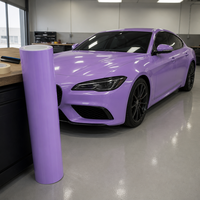 Film Pelindung Cat Mobil Mewah Warna Ungu Lavender Logo Customs Grosir, PPF Self Healing TPU
