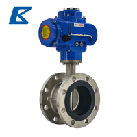 Vanne papillon à opercule souple en acier inoxydable à commande électrique, avec siège en caoutchouc EPDM, motorisée, en acier inoxydable SS304 SS316, pour l'eau, 4 pouces