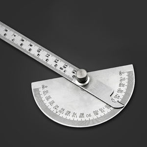 H0066 180 derece iletki <span class=keywords><strong>Metal</strong></span> açı bulucu gonyometresi açı cetvel paslanmaz çelik - Product Image 5
