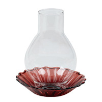 Chandelier en verre durable de style japonais, écologique, pour maison d'hôtes, salon de thé, ornements antiques, accessoires créatifs coupe-vent pour la photographie