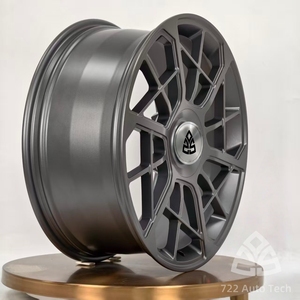 Cerchi in Lega Forgiati 722Auto 18-20 Pollici, Design Reticolare Profondamente Concavo, 5x112 5x114.3 5x120, Colore Gunmetal per <span class=keywords><strong>BMW</strong></span> X1 <span class=keywords><strong>X2</strong></span> Mercedes GLA Audi Q3 - Product Image 3
