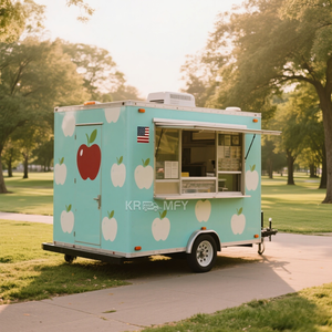 Grande remorque alimentaire mobile d'extérieur 2025 avec barbecue, rôtissoire et fumoir, pour tacos, en Australie, à vendre - Product Image 1