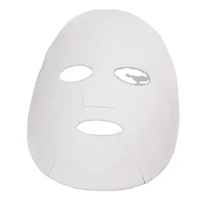 Máscara facial de reparação de folha de algodão, gaze lyocell, máscara cirúrgica, reparação da pele