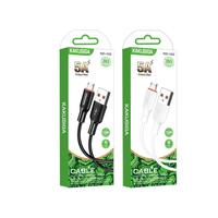 Câbles de données USB Micro TPE intelligents à charge rapide, durables, 1 mètre, OD 3,8 mm, pour téléphone portable, vente en gros d'usine KAKUSIGA