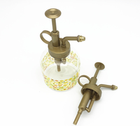 Arrosoir vaporisateur en verre Mini jardin 33mm tête de pompe à eau pour plantes pulvérisateur en cuivre