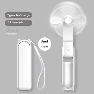 Dispositivo di Ventilazione Portatile Pieghevole per Casa Intelligente, Ricaricabile USB, Tre Velocità Regolabili, Ideale per Viaggi, Gite e Studenti - Product Image 1