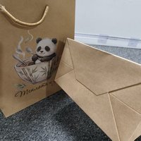 Sac de shopping en papier kraft de luxe écologique et recyclable avec logo personnalisé, impression à l'écran, poignée en corde de coton