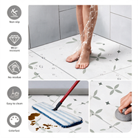 Autocollant amovible pour piste de danse de mariage, carreaux modernes givrés, imperméables, écologiques, auto-adhésifs, à peler et coller pour la décoration intérieure