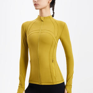 Novedad 2025: Tops y Chaquetas Deportivos de Yoga para Mujer, Ajustados, Delgados, de Alta Calidad, Venta al por Mayor, con Característica Sin Costuras - Product Image 3