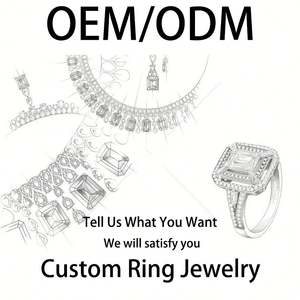 แหวนเพชร VVS mosinate สำหรับผู้ชาย3.79ct ขายดีแหวนหมั้นเงิน925มรกตตัดมรกต - Product Image 5