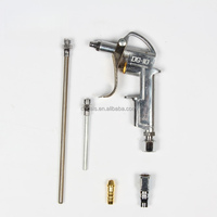 Pistolet de gonflage de pneus Cai avec manomètre et tuyau, kit d'accessoires pour outils pneumatiques