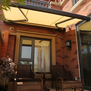 Toldos eléctricos retráctiles motorizados para Patio, proyección máxima de 5m, <span class=keywords><strong>vela</strong></span> acrílica polivinílica, sombra para puerta de <span class=keywords><strong>terraza</strong></span> al aire libre - Product Image 1