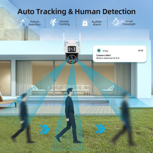 Cámara Exterior <span class=keywords><strong>ICSee</strong></span> A33 8MP, Mini Cámara de Seguridad WiFi para el Hogar, Pantalla Dual, Impermeable, Visión Nocturna, Intercomunicador de Voz - Product Image 4
