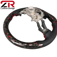 Volant en fibre de carbone forgé LED RPM pour Honda Civic 11e génération, Acura Integra, Acura Integra DC2 DC5 CV1 DE4 Rsx Tsx Tlx