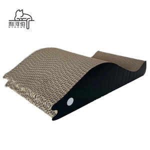 Di alta qualità un pezzo a forma di L giocattolo di gatto ispessito gratta e vinci resistente all'usura gatto Play & Sleep cartone per Halloween & Christmas - Product Image 2