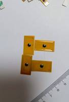 Mini-étiquette RFID carrée intelligente FPC1222 13,56 MHz étanche avec adhésif puissant pour cartes de membre et usage hôtelier