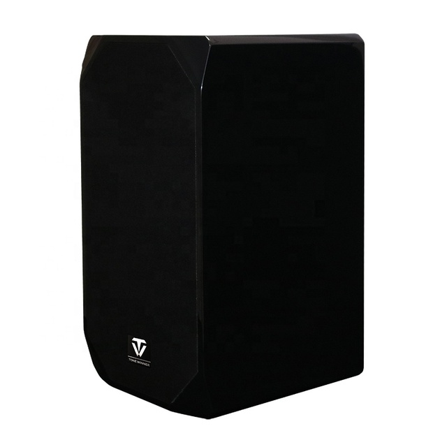 ODM/OEM Manufacture Passive AC Karaoke Stereo Speaker Wooden Box KTV High Quality Super Bass Computer Bookshelf Desktop Speaker