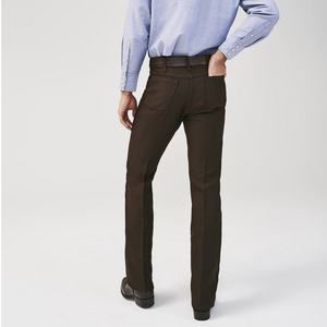 Custom <b>Men's</b> 2024 Regular Fit <b>Trousers</b> High Rise Straight Leg Denim <b>Jeans</b> <b>Men</b> Cowboy Polyester Pants - Product Image 2