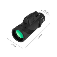 Télescope monoculaire pour la vision nocturne en extérieur par temps faiblement éclairé, capable de prendre des photos haute définition et à fort grossissement