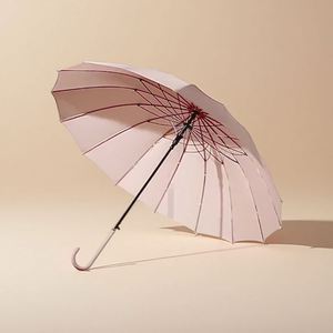 Parapluie de voyage de luxe grand format, résistant au vent, design classique, pour femmes, en polyester, style promotionnel - Product Image 2