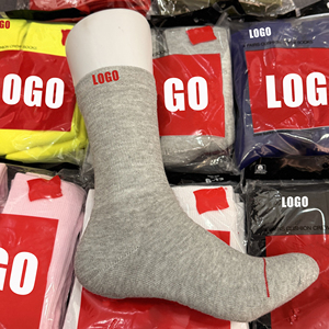 Disponibili Calzini Sportivi Unisex di Alta Qualità, Confezione da 4, Fondo Spesso, in Cotone, con Logo Personalizzato, per Atletica e Moda Casual - Product Image 4