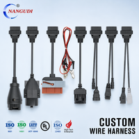 Adaptador de fuente de alimentación ATX de 24 pines, cable conector de 14 pines, voltaje de 12 V, aislamiento de PVC, cableado con conductor de cobre, arnés de cableado para placa base, 30 cm