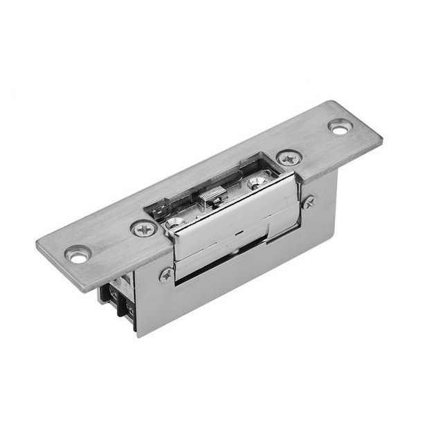 European Electric Fail Secure Stainless Steel Strike Door Lock Electronic for Access Control System Door 12V DC NO NC Lock