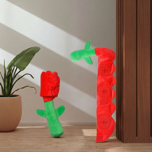 Vendita calda giocattolo di peluche per animali domestici di alta qualità giocattoli striduli per cani durevoli di moda romantica a forma di rosa per animali domestici - Product Image 1