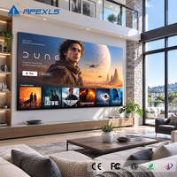 Écran LED COB d'intérieur APexls P1.5 prenant en charge 4K 8K, taux de rafraîchissement 7680Hz, panneau vidéo micro LED pour solution de projet de studio TV