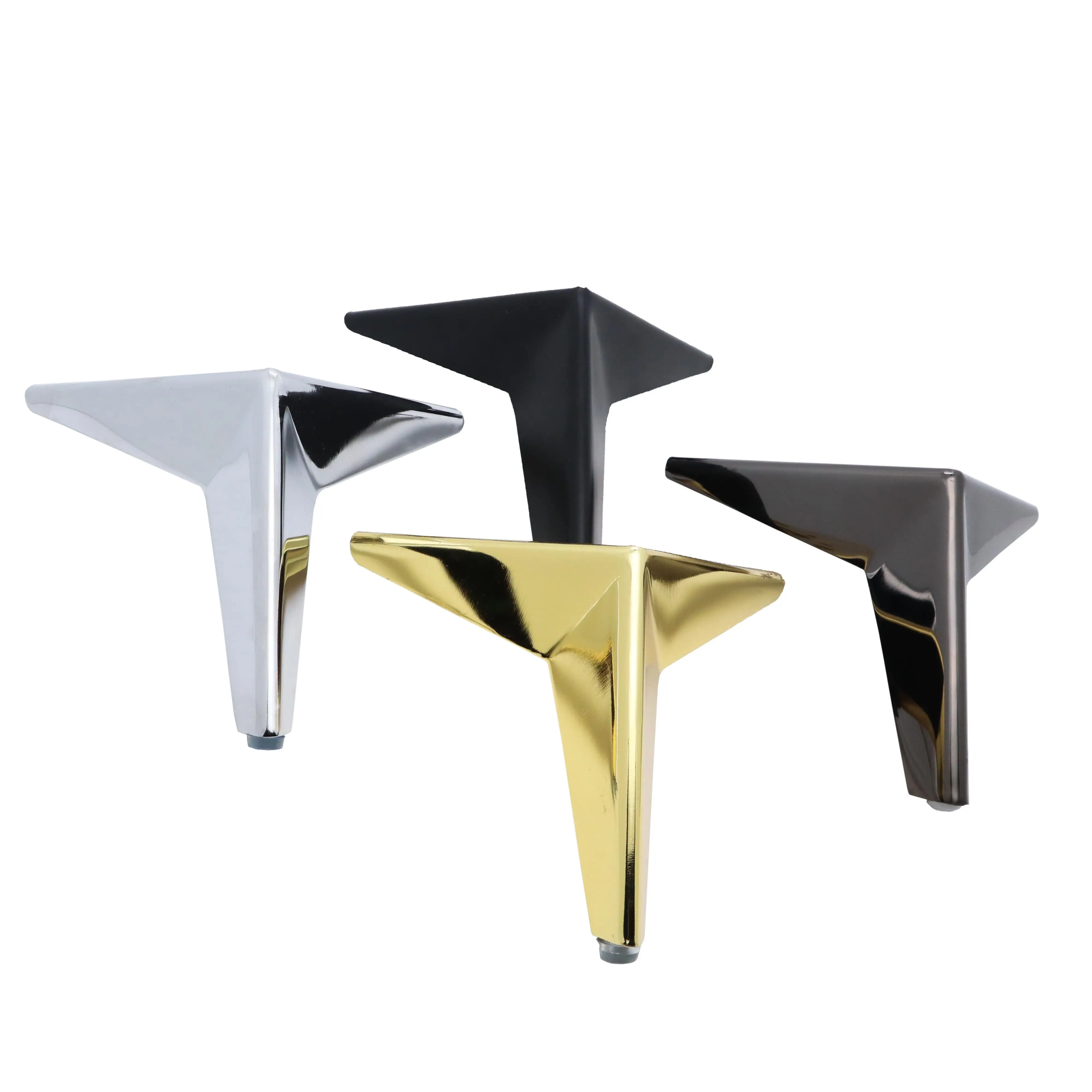 Three-pronged Sofa Leg High Quality Iron Metal Modern for Cabinet Sofa Set Furniture Living Room Dining Kitchen Cabinet Feet