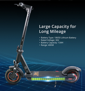 สกู๊ตเตอร์ไฟฟ้าทรงตัวอัตโนมัติรุ่นขายดีปี 2023 Kirin G1/M3 ระบบกันสะเทือนหน้า คลังสินค้า EU กันน้ำระดับ IPX7 สำหรับผู้ใหญ่ - Product Image 3