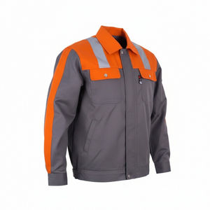 ユニセックスコットン難燃性防水通気性ユニフォームスーツセット視認性安全作業シャツ - Product Image 2