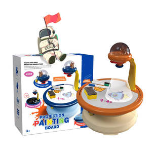 Juguete de mesa de <span class=keywords><strong>dibujo</strong></span> de proyección de <span class=keywords><strong>astronauta</strong></span>, tablero de pintura educativo de nuevo diseño para niños, entrenamiento de PC, otros juguetes de <span class=keywords><strong>dibujo</strong></span> para bebé - Product Image 1