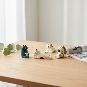 Adorno Miniatura <span class=keywords><strong>de</strong></span> Estilo Japonés, Zakka, Shiba Inu, Pingüino, Fotografía, Gato, Oso Blanco, Edamame, Gato Perezoso, Artesanía Creativa - Product Image 1