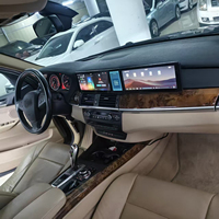 Écran triple incurvé de 12,3 pouces, Carplay Android pour BMW Série 5 X5 E70 CIC 2009-2013, lecteur DVD multimédia de voiture, navigation, unité principale