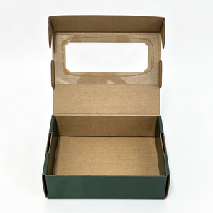 Cajas <span class=keywords><strong>de</strong></span> Cartón Corrugado Personalizadas al por Mayor con Ventana Abatible, Cajas <span class=keywords><strong>de</strong></span> Cartón Corrugado para Empacar <span class=keywords><strong>Frutas</strong></span> como Dátiles - Product Image 2