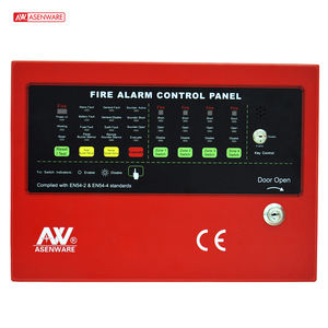 Panel de alarma convencional de 4 zonas y 8 zonas, sistema de seguridad de sistema de control de incendios, Metal y plástico - Product Image 3