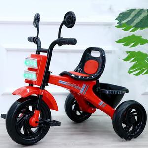 Einfaches Kunststoff-Unisex-Kleinkind-Dreirad für 2-6 Jahre Alte Kinder <span class=keywords><strong>3</strong></span>-Rad Outdoor-Sportfahrzeug mit Musik - Product Image 3