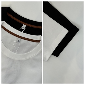 T-shirts décontractés surdimensionnés en coton doux personnalisés pour hommes avec poche, de haute qualité, pour événements de réseautage - Product Image 3