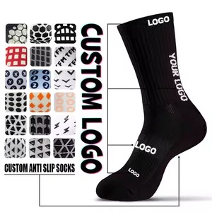 Calzini da Ciclismo KT477 OEM con Logo Personalizzato, Unisex, Imbottiti, Antiscivolo, per Calcio e Sport con Grip in Gomma - Product Image 6