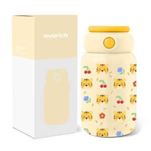 Botella de Agua Infantil con Aislamiento al Vacío de Acero Inoxidable, Personalizable con Todas las Opciones, Libre de BPA y Ecológica - Product Image 1