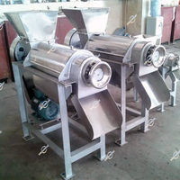 Industriële cassave-, cashew-, appel- en fruitpers; industriële calamansi- en kokosmelk-extractiemachine