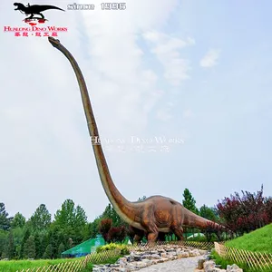 Mamenchisaurus ตุ๊กตาไดโนเสาร์คอยาวเลียนแบบสัตว์